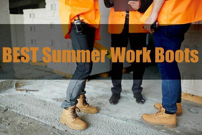 lightweight work boots for summer